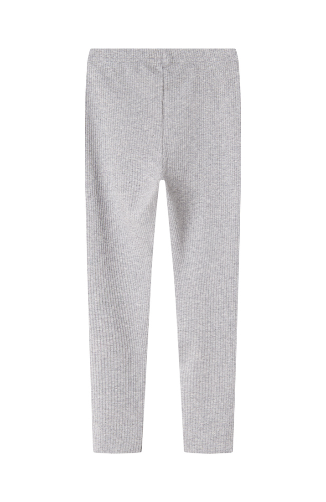 Leggings Rib - Light Grey Melange