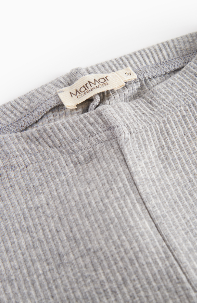 Leggings Rib - Light Grey Melange