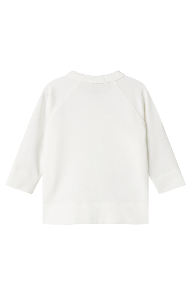 Tut Wrap Blouse - Gentle White