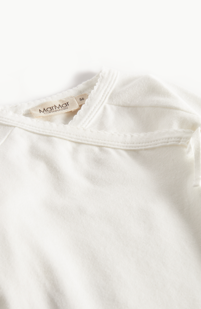 Tut Wrap Blouse - Gentle White