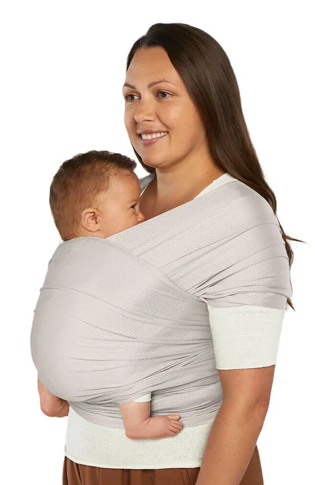 Aura Wrap Mesh - Soft Grey