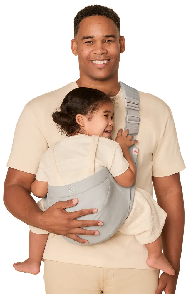 Upsie Sling Carrier - Pearl Grey