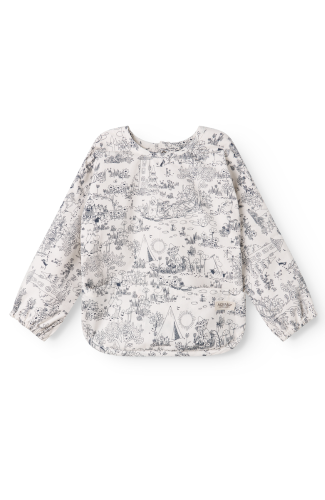 Apron Dinner LS Bib - Moominvalley