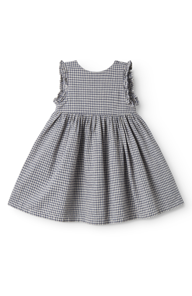 Darame Dress - Marine Check