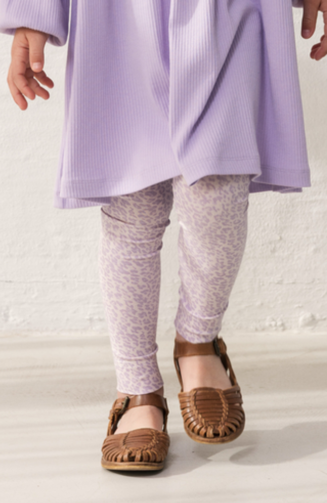Leo Leggings - Lilac Leo
