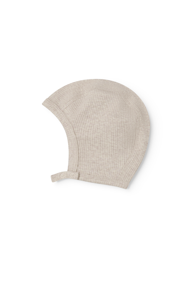 Hoody Helmet - Light Beige Melange