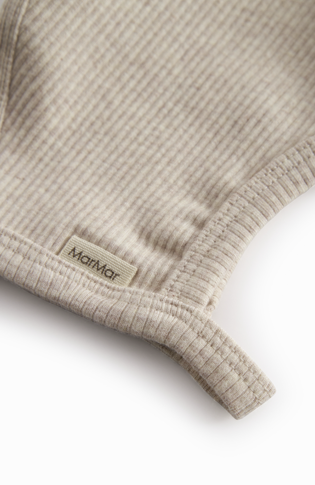 Hoody Helmet - Light Beige Melange