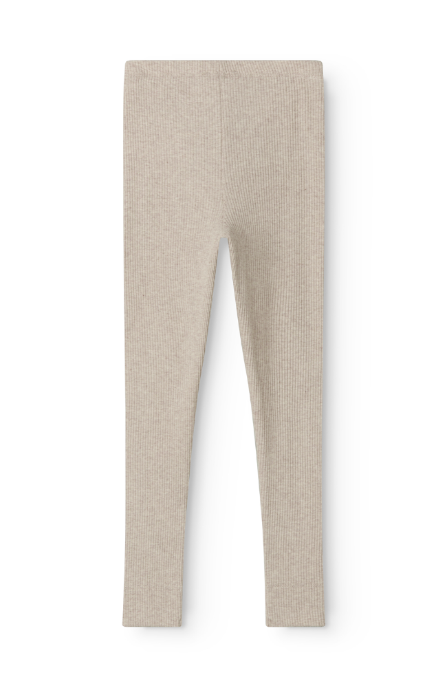 Leggings - Light Beige Melange