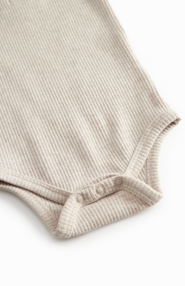 Body LS - Light Beige Melange