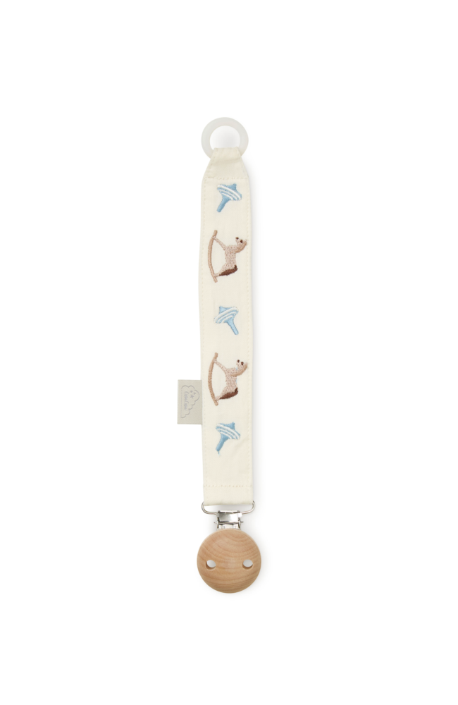 Embroidered Pacifier Holder - Vintage Toys