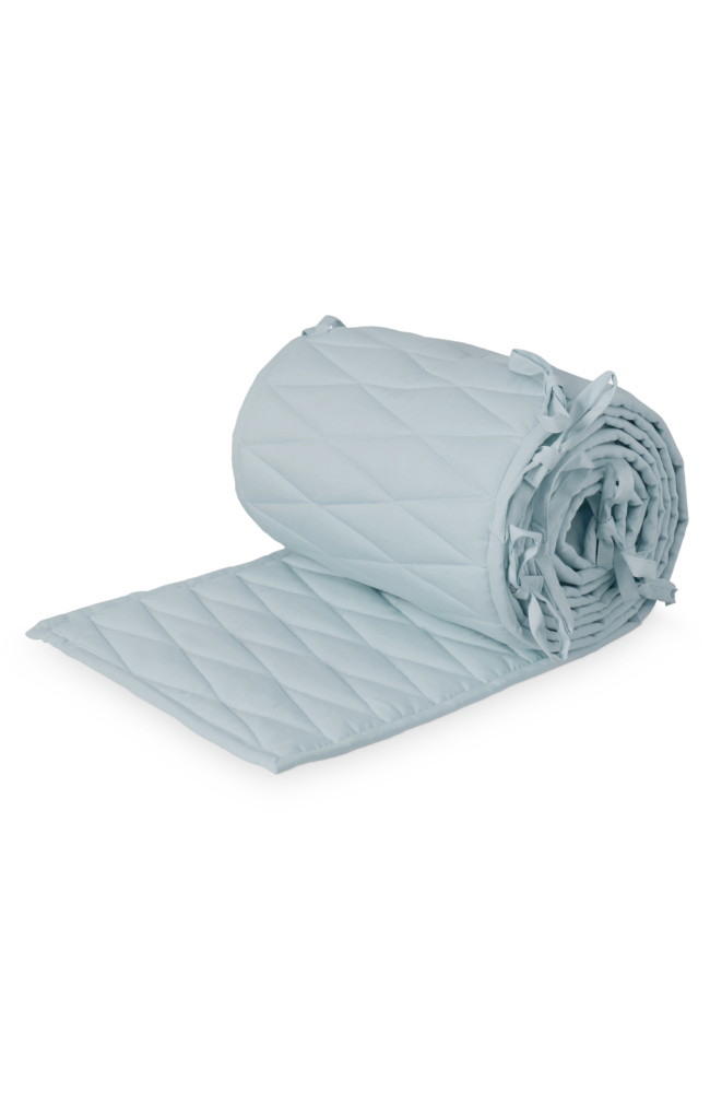 Cot Bumper - Florentine Blue