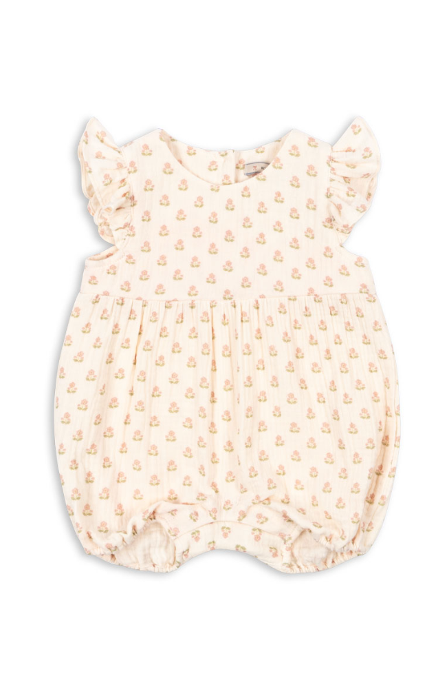 Coco Frill Romper - Carta Rosa