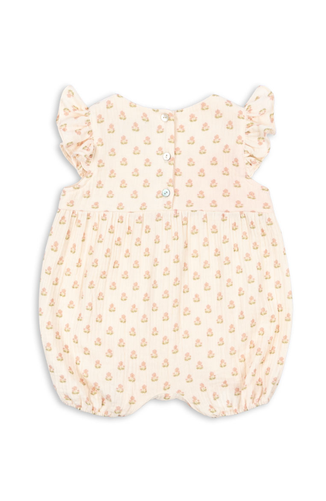 Coco Frill Romper - Carta Rosa