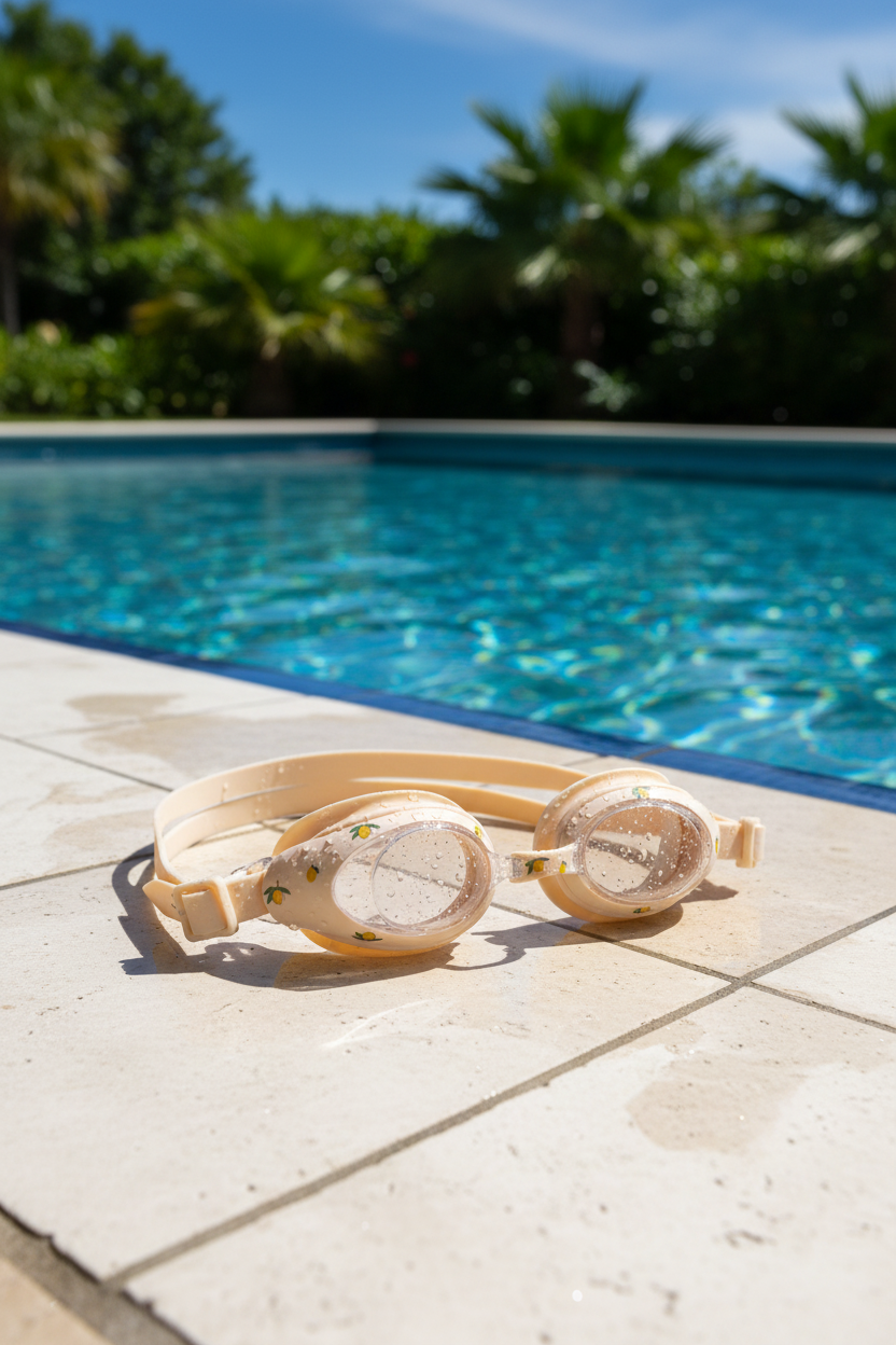 Marley Swim Googles - Lemon