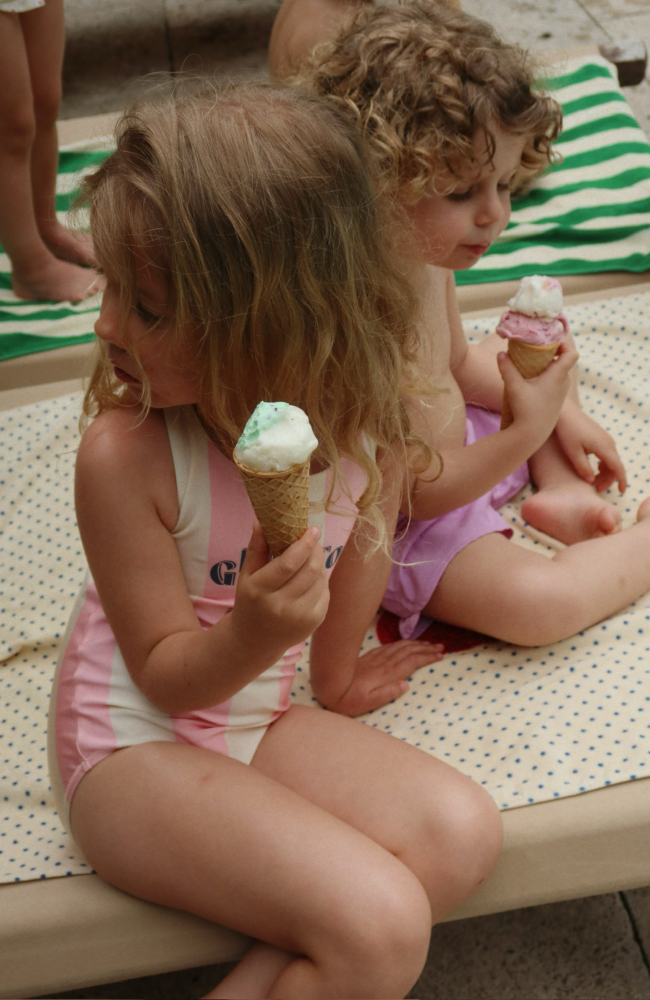 Pomia Swimsuit - Candy Rose Stripe