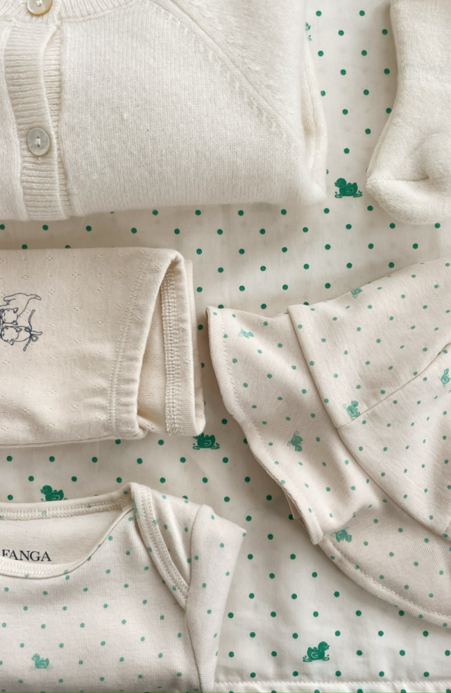 Perla Leggings 2pk - Buttercream / Pearl Blue