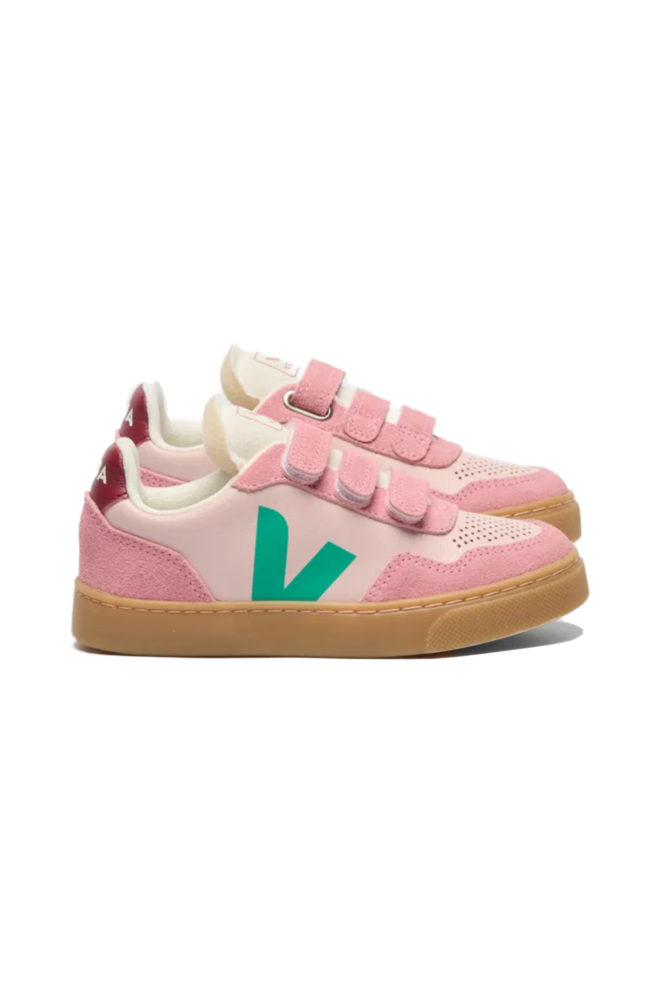 V90 Leather Sneakers - Petale / Mary / Natural