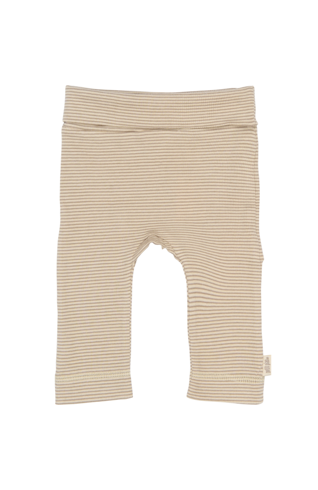 Dian Newborn Leggings - Pure Cashmere/Dark Off White