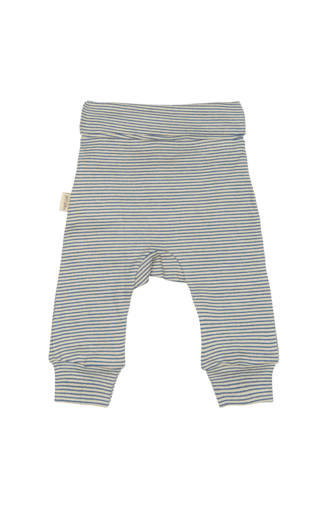 Dian Newborn Leggings - True Navy/Dark off white