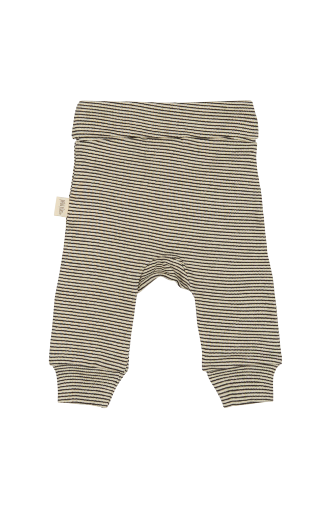 Dian Newborn Leggings - Coffee Bean/Dark Off White