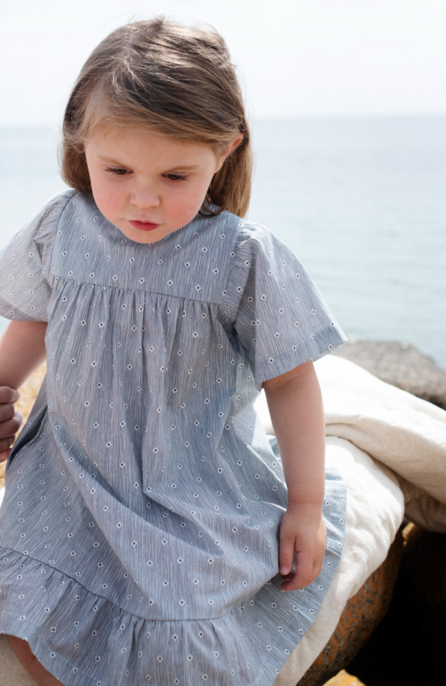 Flair Dress - Indigo Gem