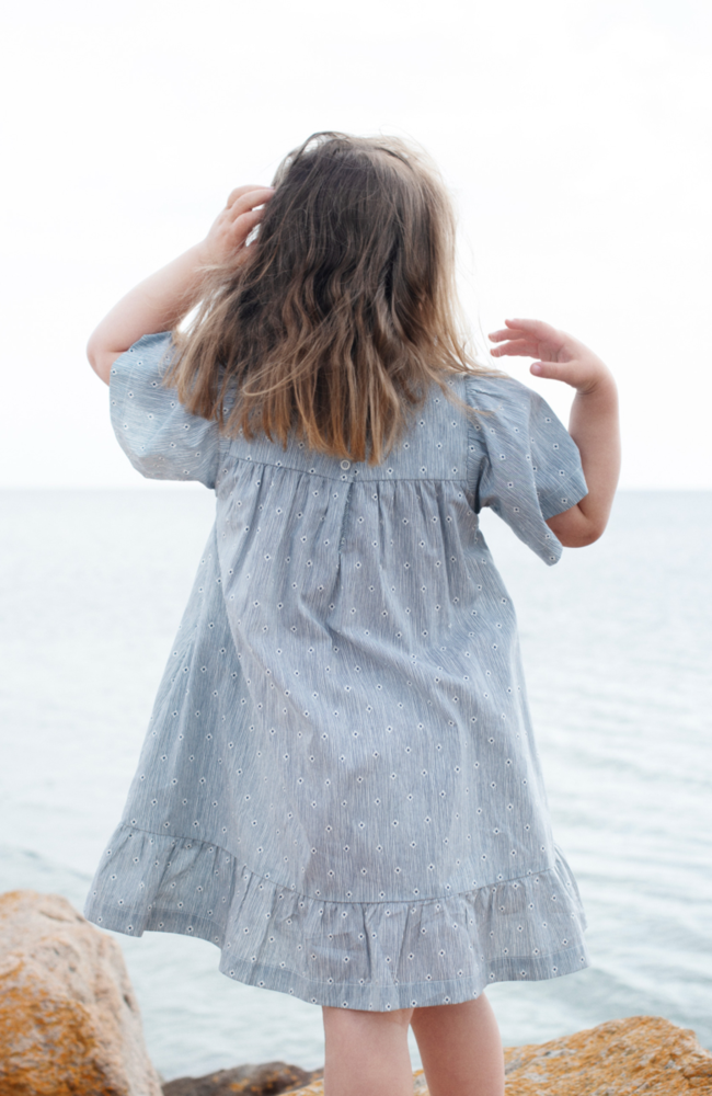 Flair Dress - Indigo Gem