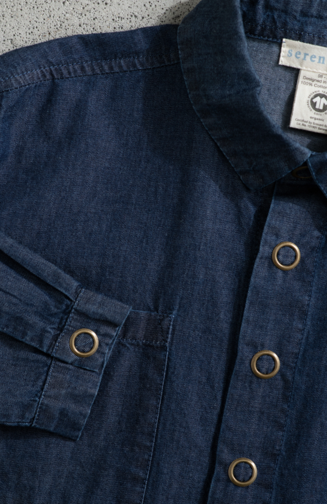 Pocket Shirt - Dark Denim