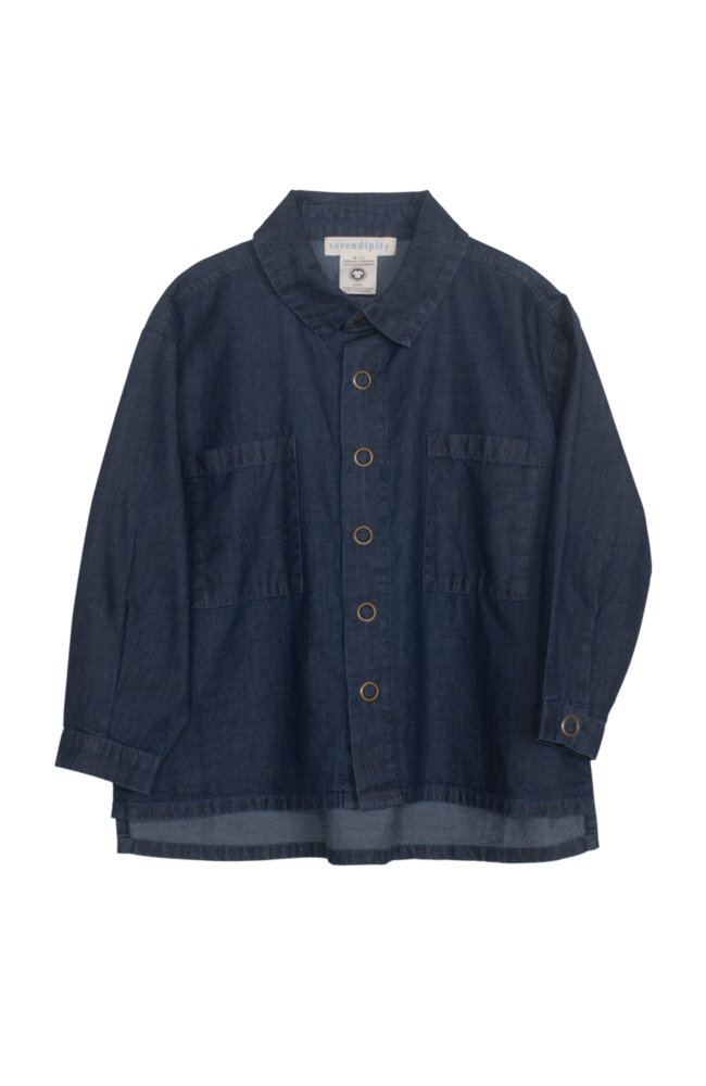 Pocket Shirt - Dark Denim