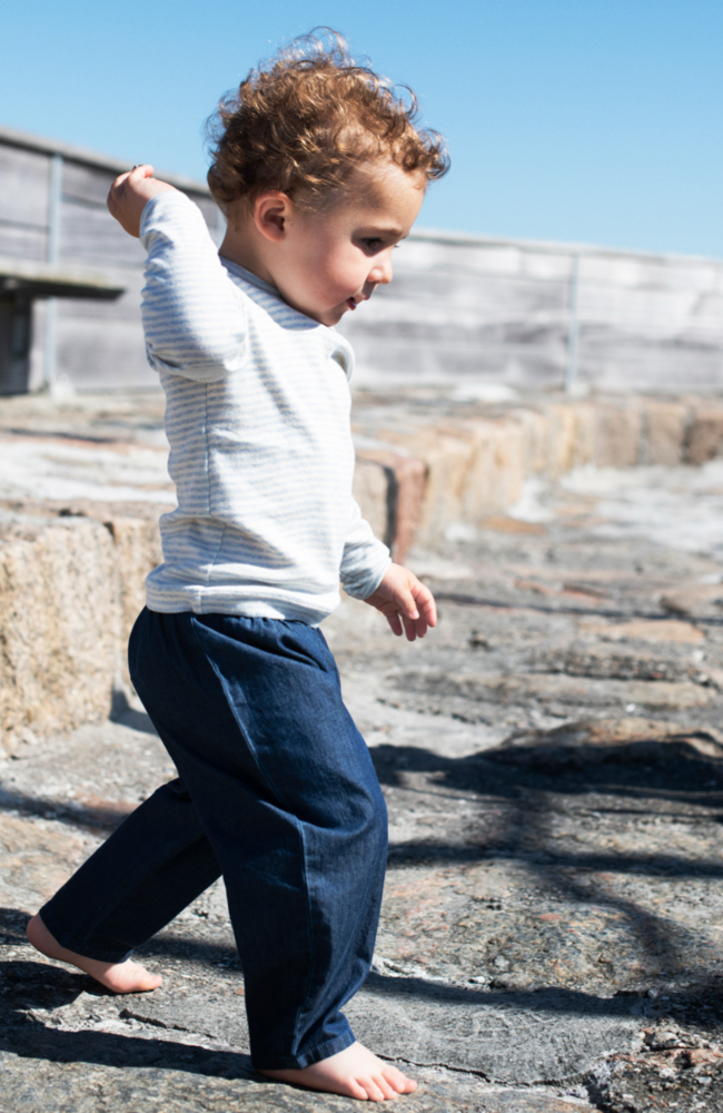 Slim Stripe - Mist/Offwhite