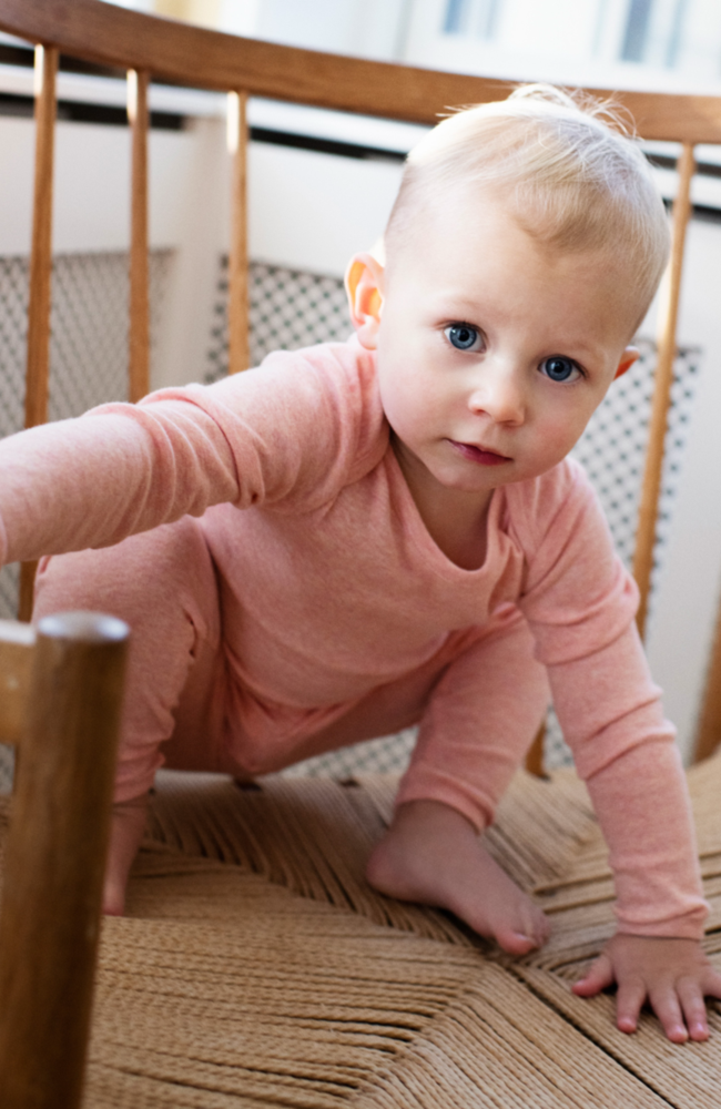 Baby Leggings - Coral