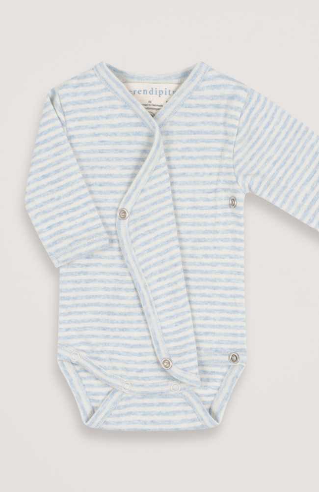 Newborn Wrap Body - Mist/Offwhite