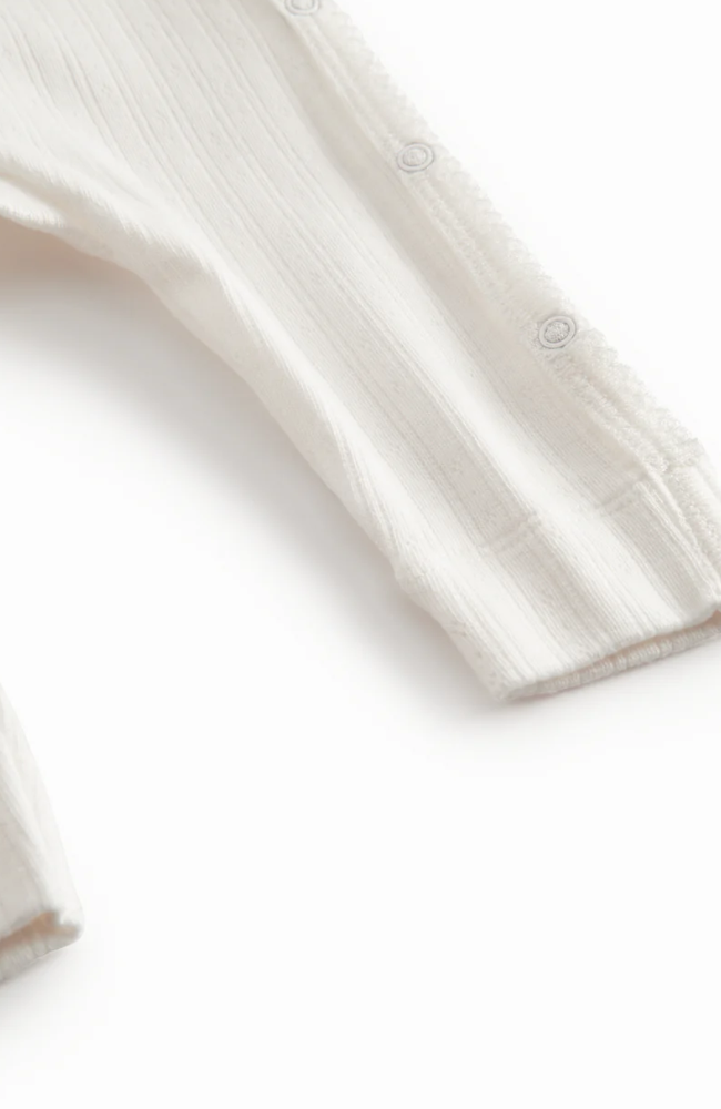 Rula Romper - Gentle White