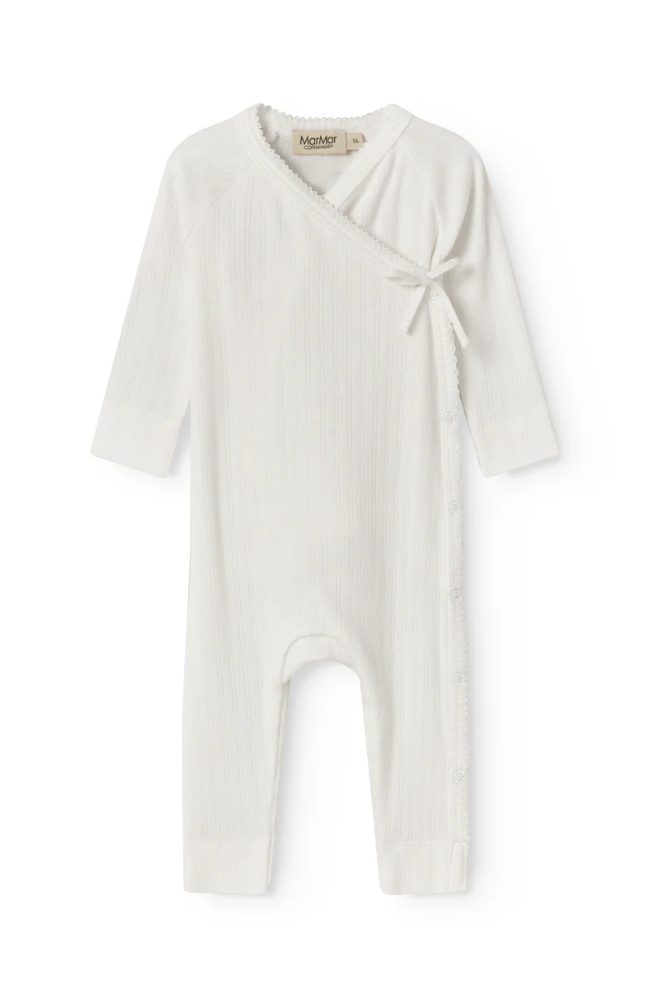 Rula Romper - Gentle White