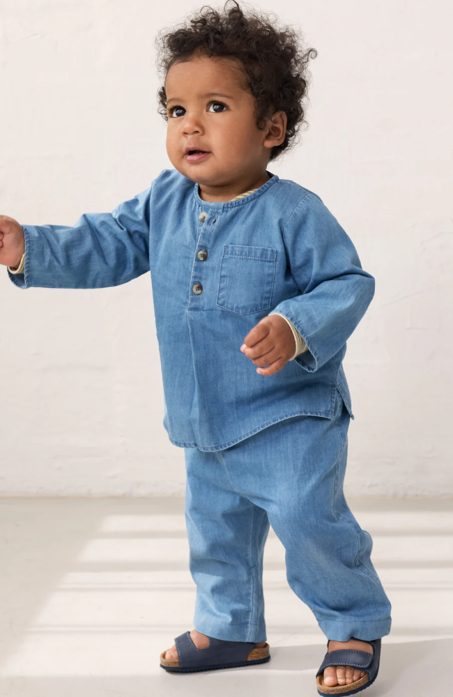 Troy Shirt - Blue Denim