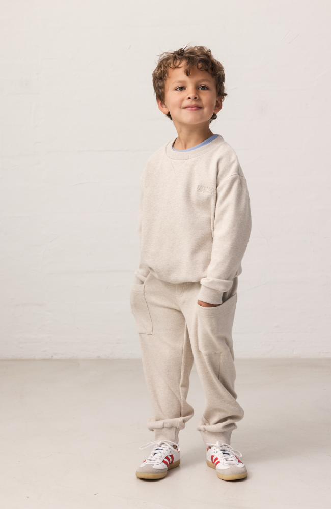 Pelon Pants - Beige Melange