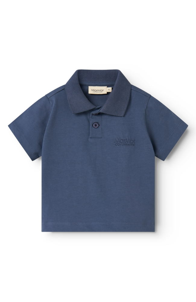 Tad Polo Shirt - Vintage Blue