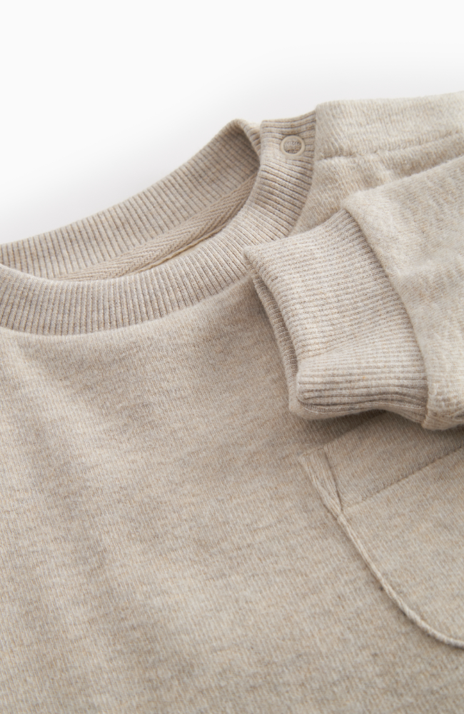 Ralle Romper - Beige Melange