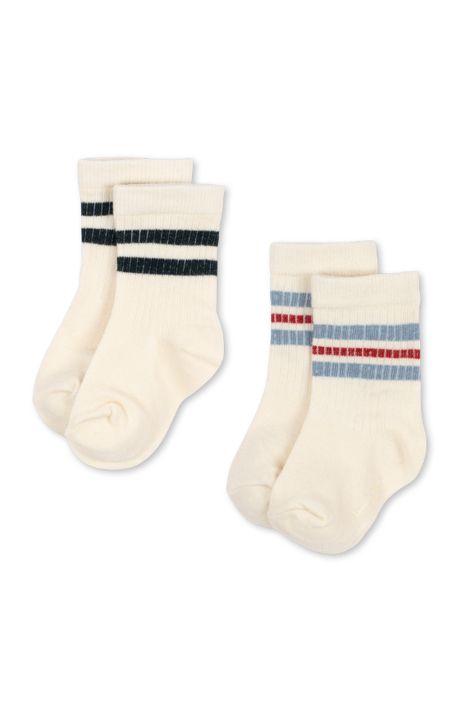 Act Socks 2pk - Optic White