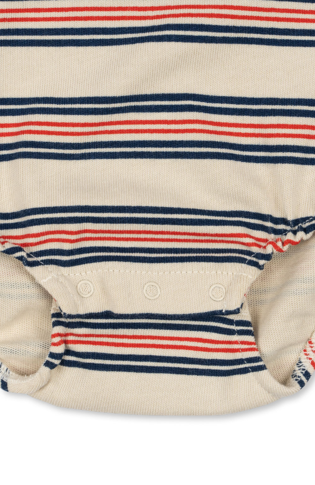 Spotty Romper - Stripie Stripe