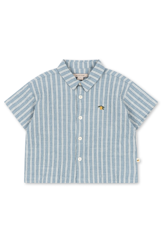 Elliot Shirt - Trio Bleu Stripe