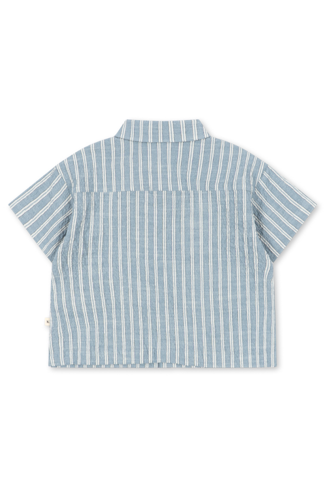 Elliot Shirt - Trio Bleu Stripe