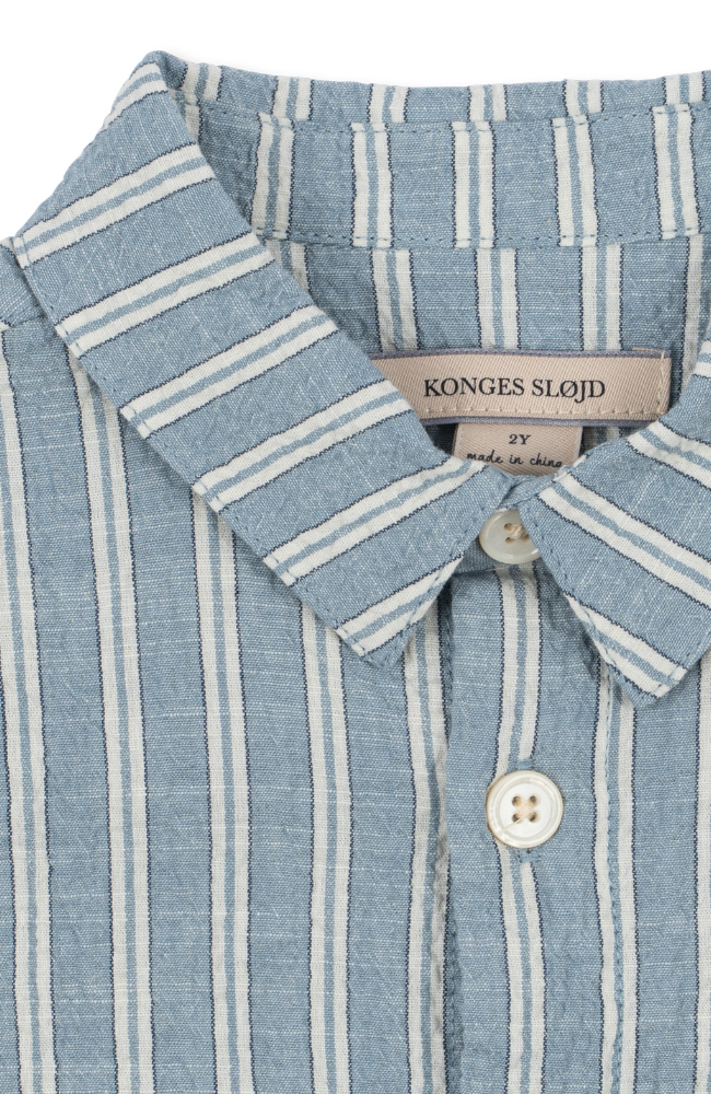 Elliot Shirt - Trio Bleu Stripe