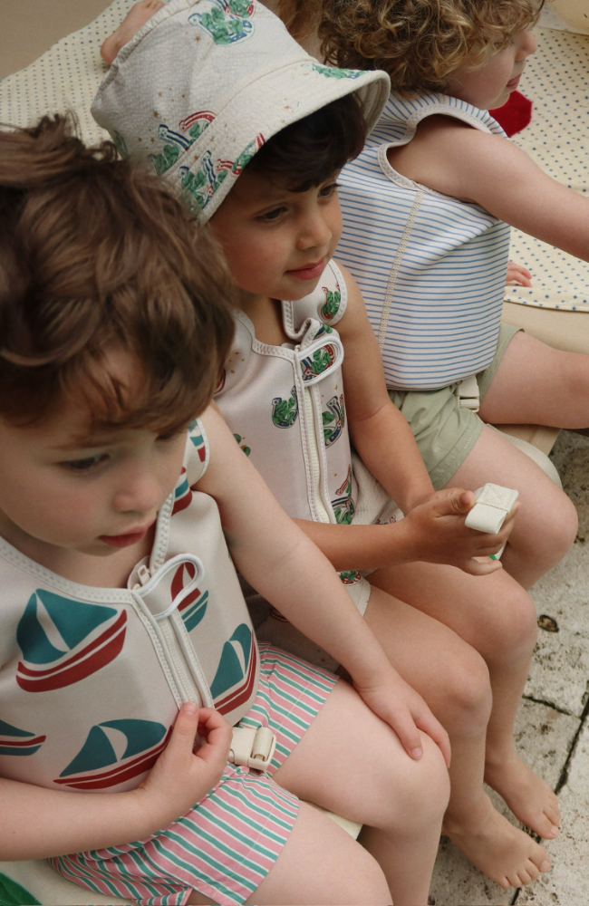 Ellis Swim Vest - Stripe Bluie