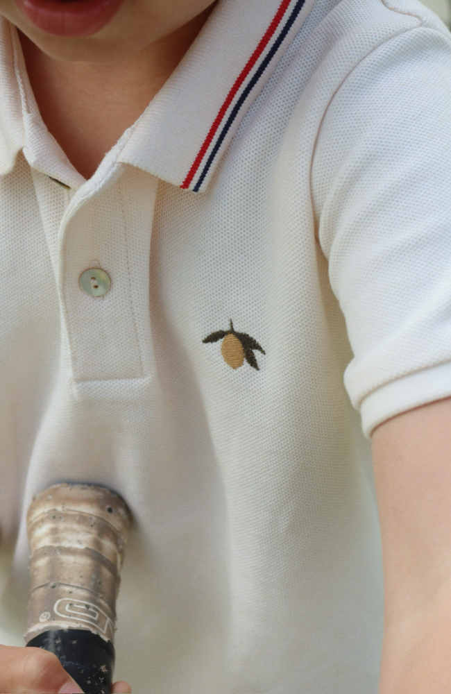 Florian Polo Shirt - Antique White
