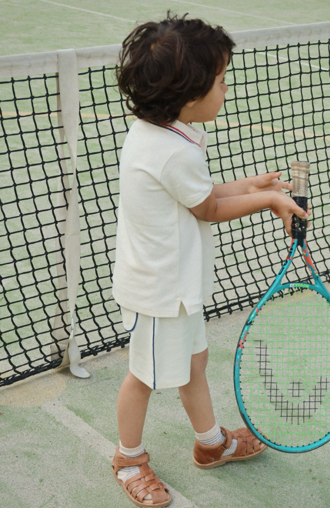 Florian Polo Shirt - Antique White
