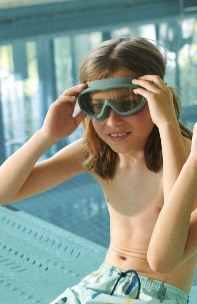 Kerem Swim Goggles - Peppermint / Garden green