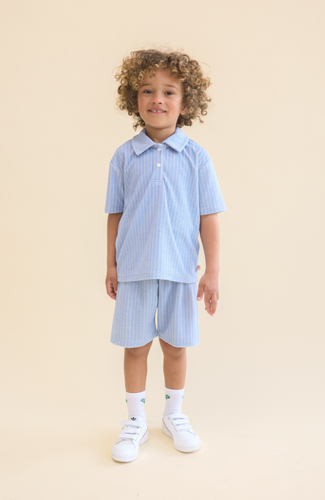 Nohr Shirt - Bright Blue Stripe