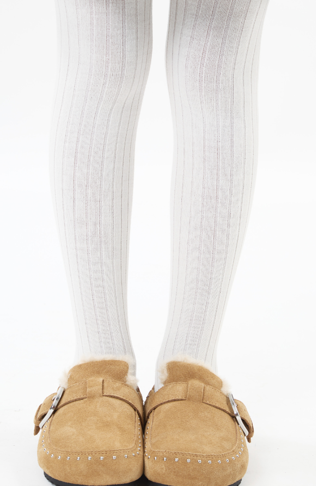 Rib Tights - 200 White