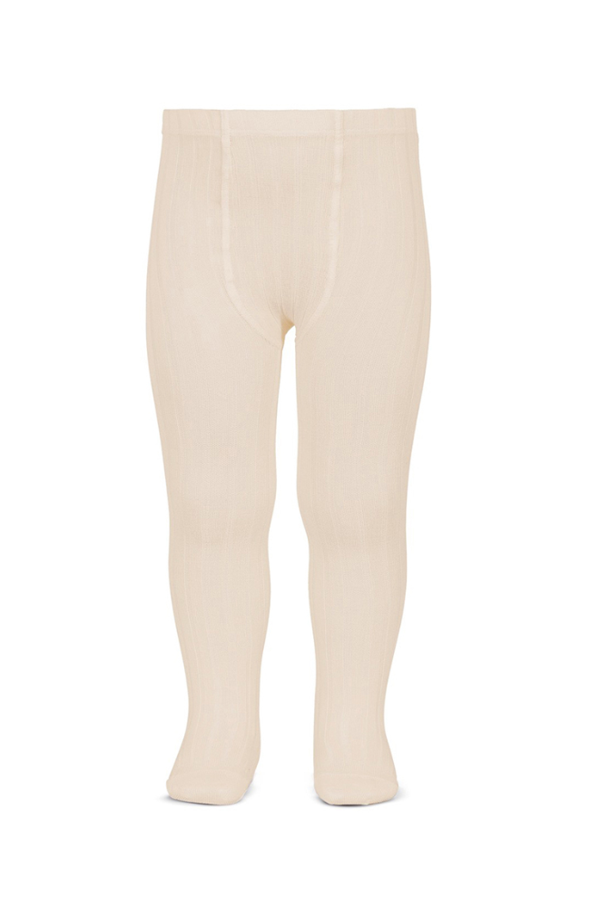 Rib Tights - 304 Linen