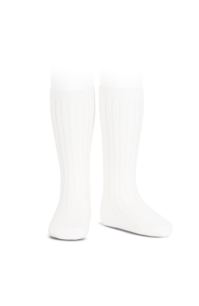 Rib Hnésokkar - 200 Hvítir